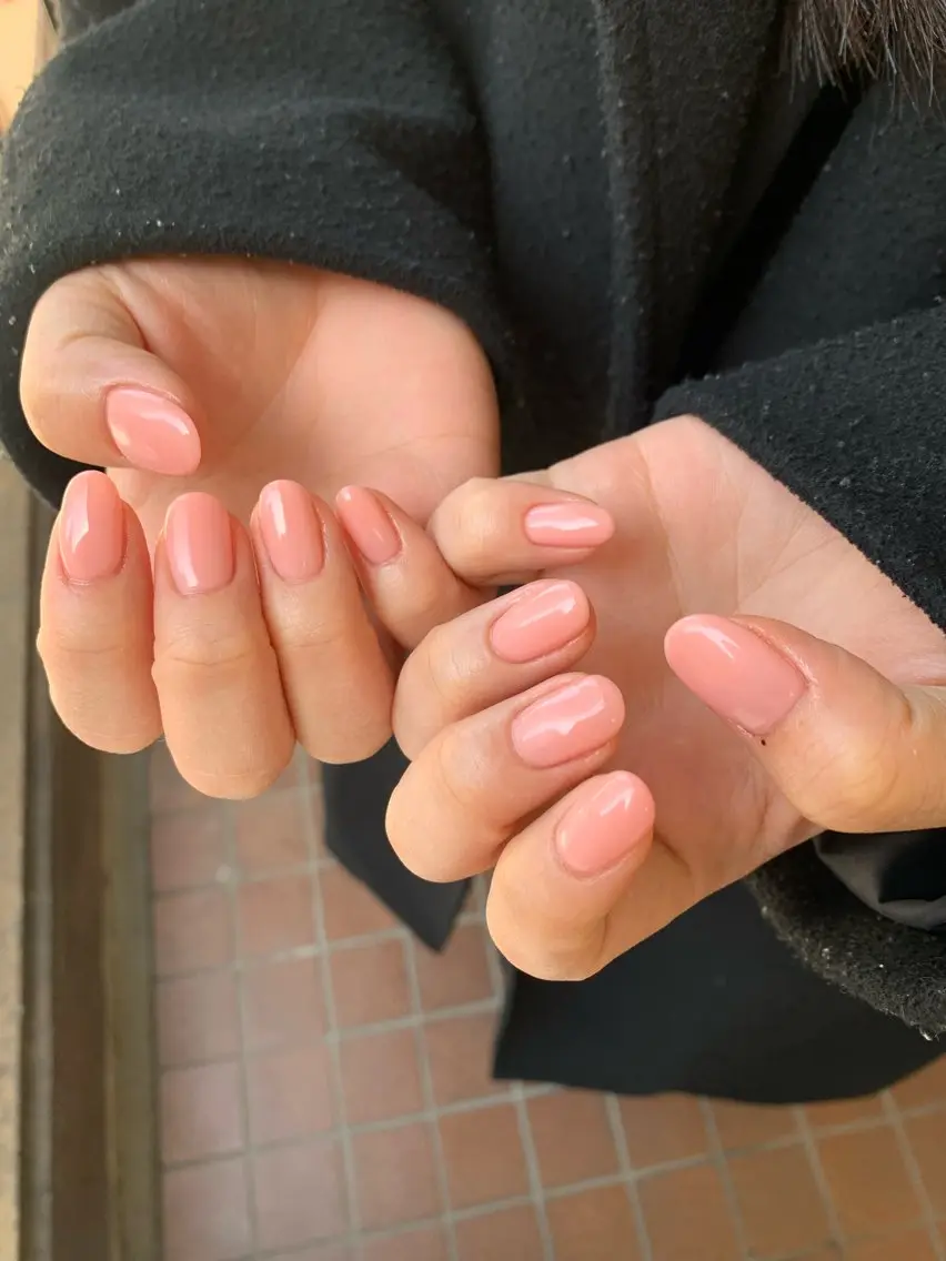 ネイル ワンカラーネイル Kono Nanamiのネイルデザイン