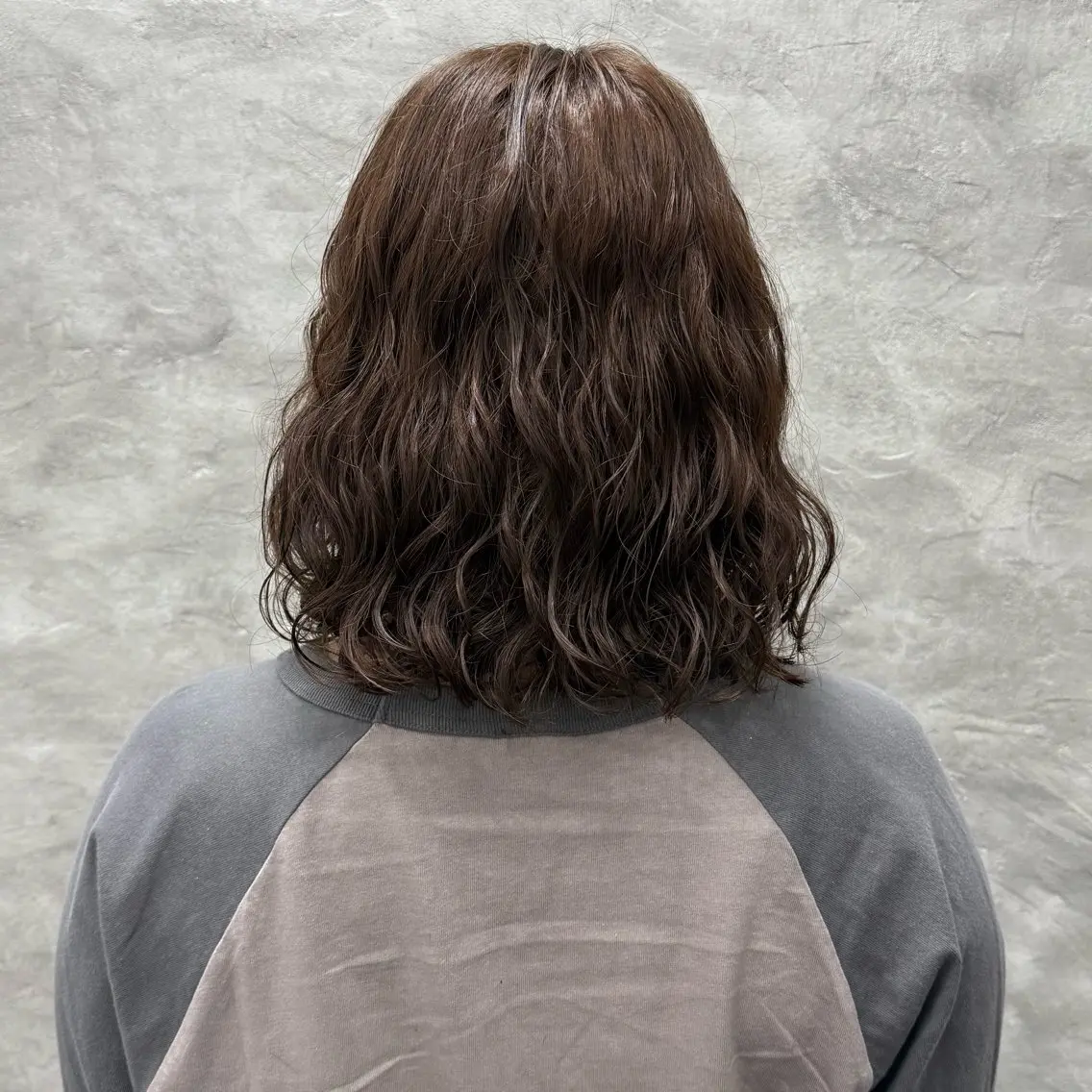 ショート カット パーマ 小島 咲音/艶カラー /レイヤー/縮毛矯正のヘアスタイル