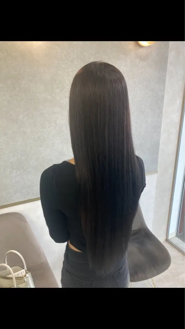 ロング カラー 髪質改善🫧 ミタセイヤのヘアスタイル
