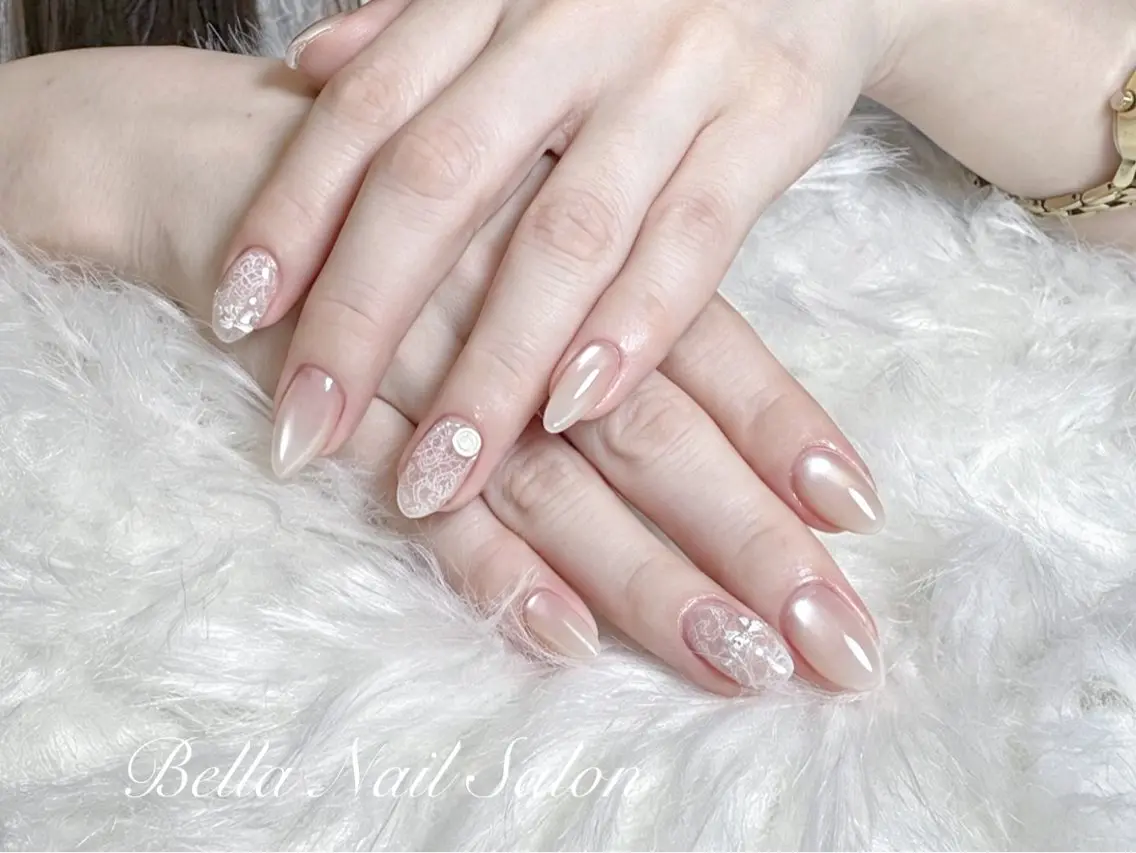ネイル ハンドネイル Bella Nail Salonパラジェルのネイルデザイン