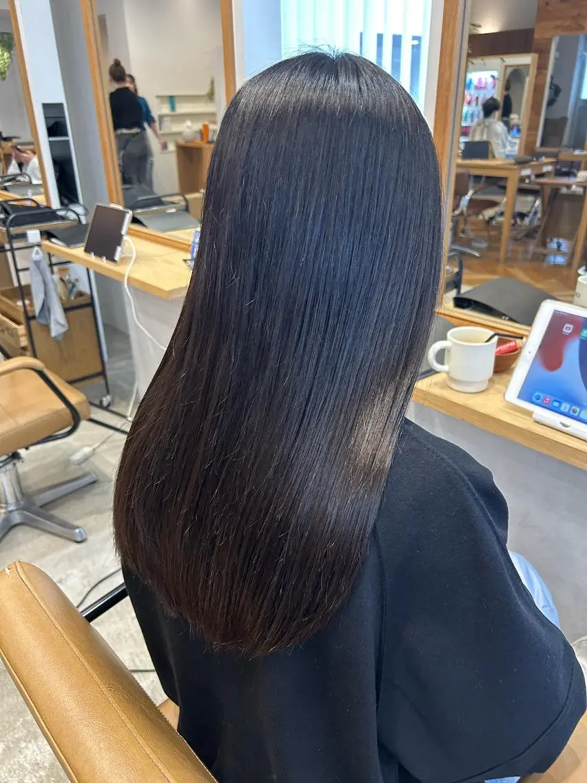 似合わせカット＆透明感カラー＆髪質改善トリートメント ※24歳以下限定※長さによってはロング料金がかかりますの写真