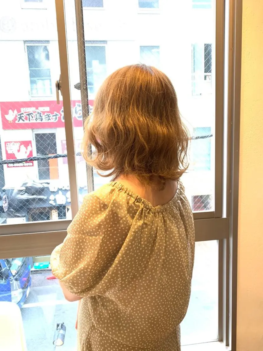 ショート カラー 成瀬 一生のヘアスタイル