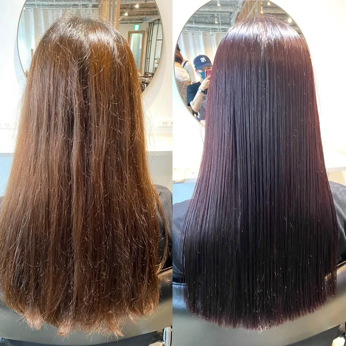 ロング カラー 髪質改善 ♡レイヤーカット れお♡のヘアスタイル