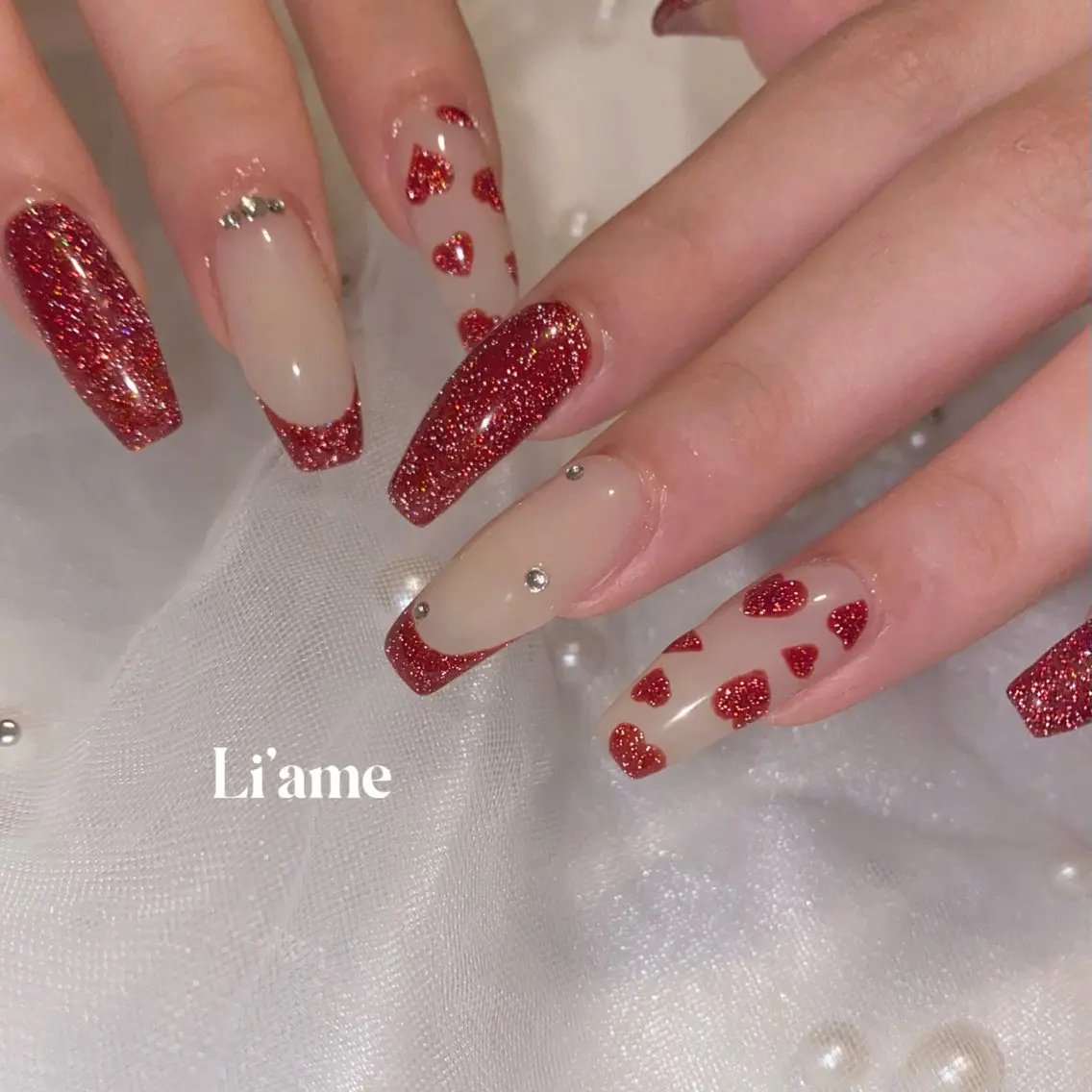 ネイル ハンドネイル Luna 【Li'ame】のネイルデザイン