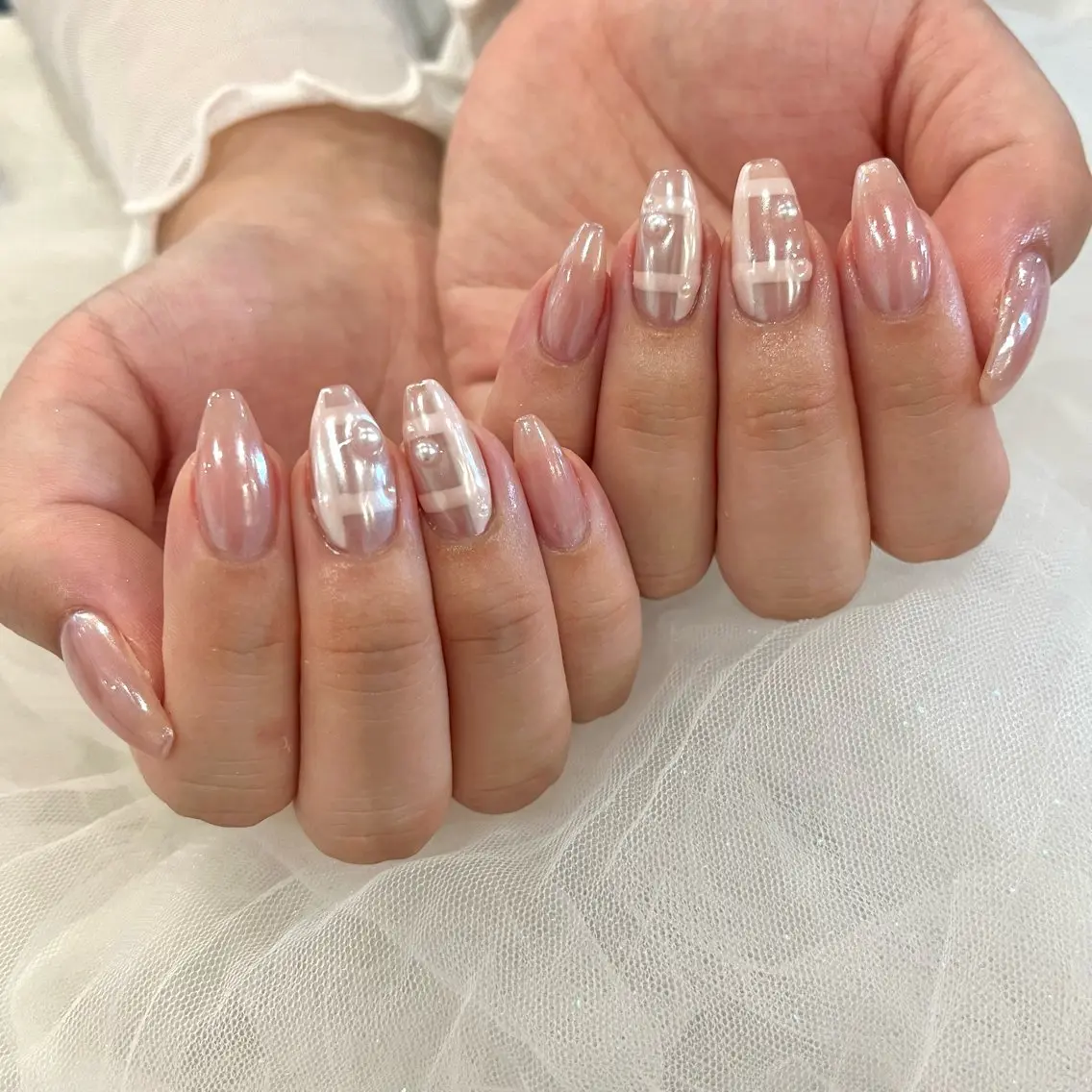 ネイル ハンドネイル Cleo伏見店🌿 Momokaのネイルデザイン