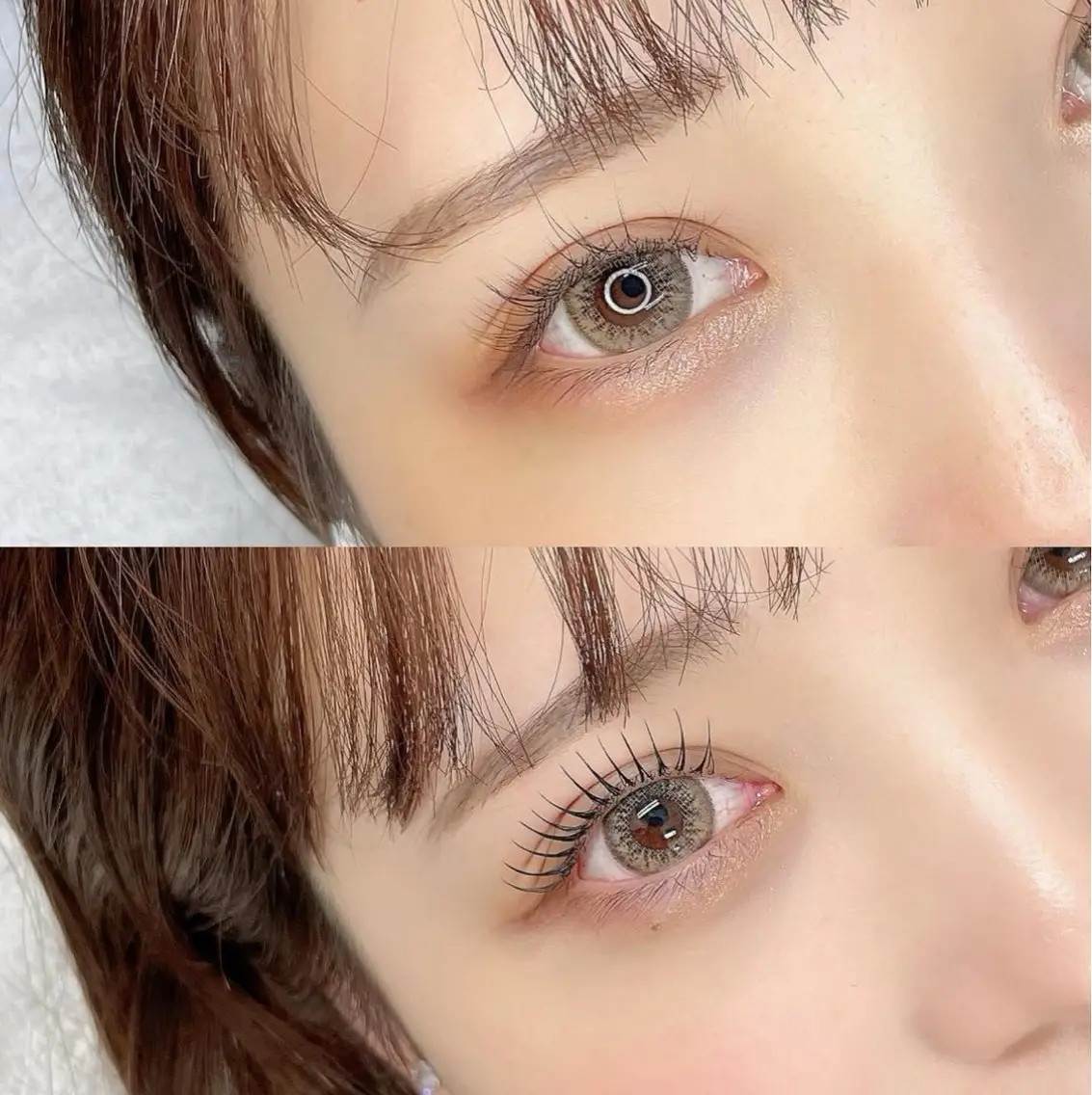 【自然に盛れる】LEDエクステ80本×まつ毛パーマの写真