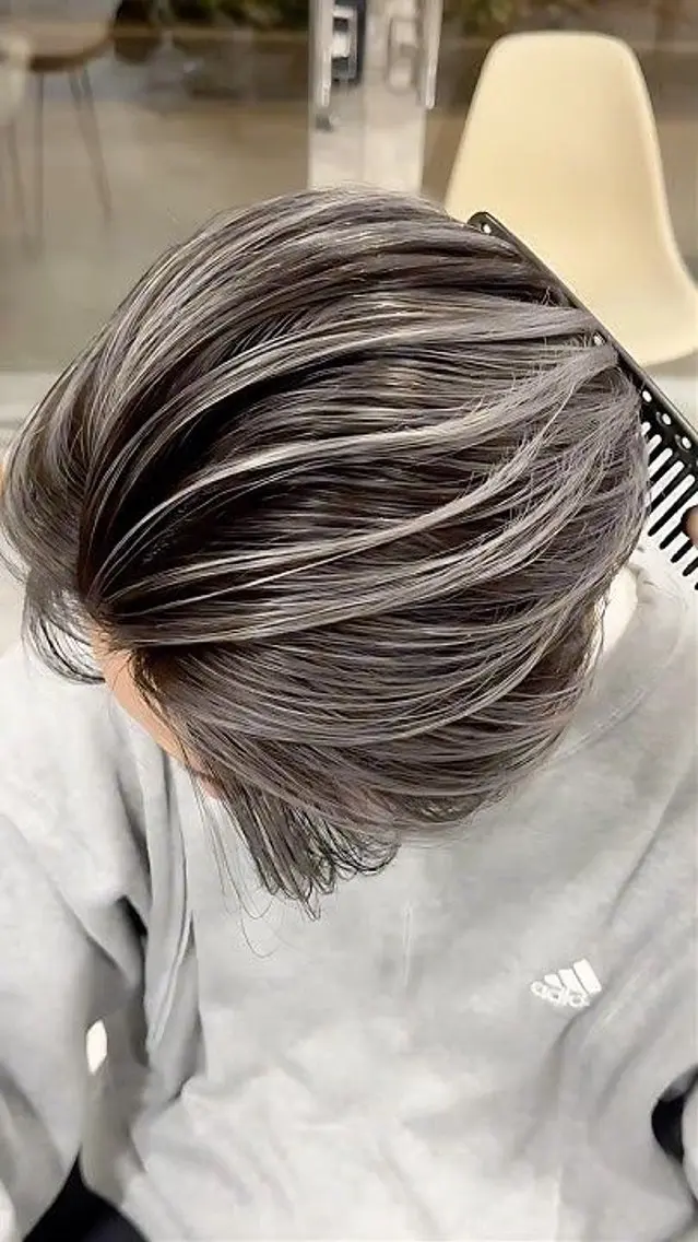 ショート カット ヘアカラー トリートメント ヘアセット 横浜メンズバレイヤー ジュ/YUYAのヘアスタイル