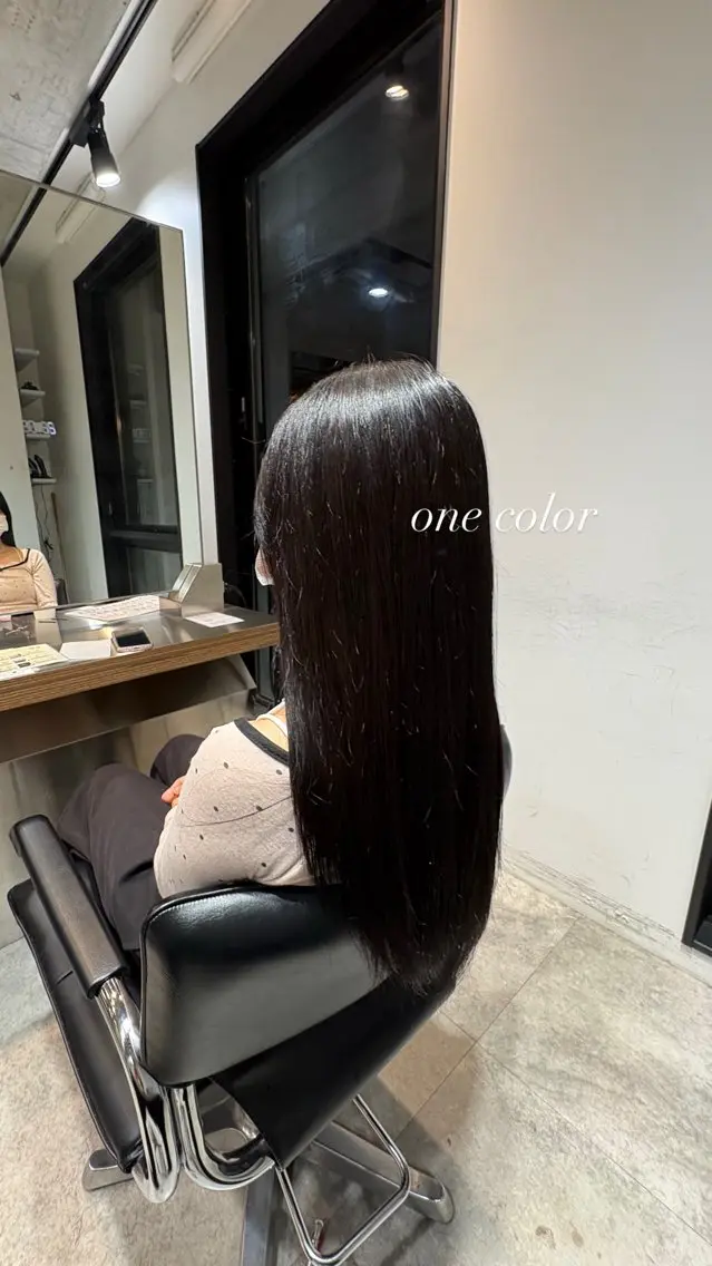 ロング 槇野 皓介のヘアスタイル