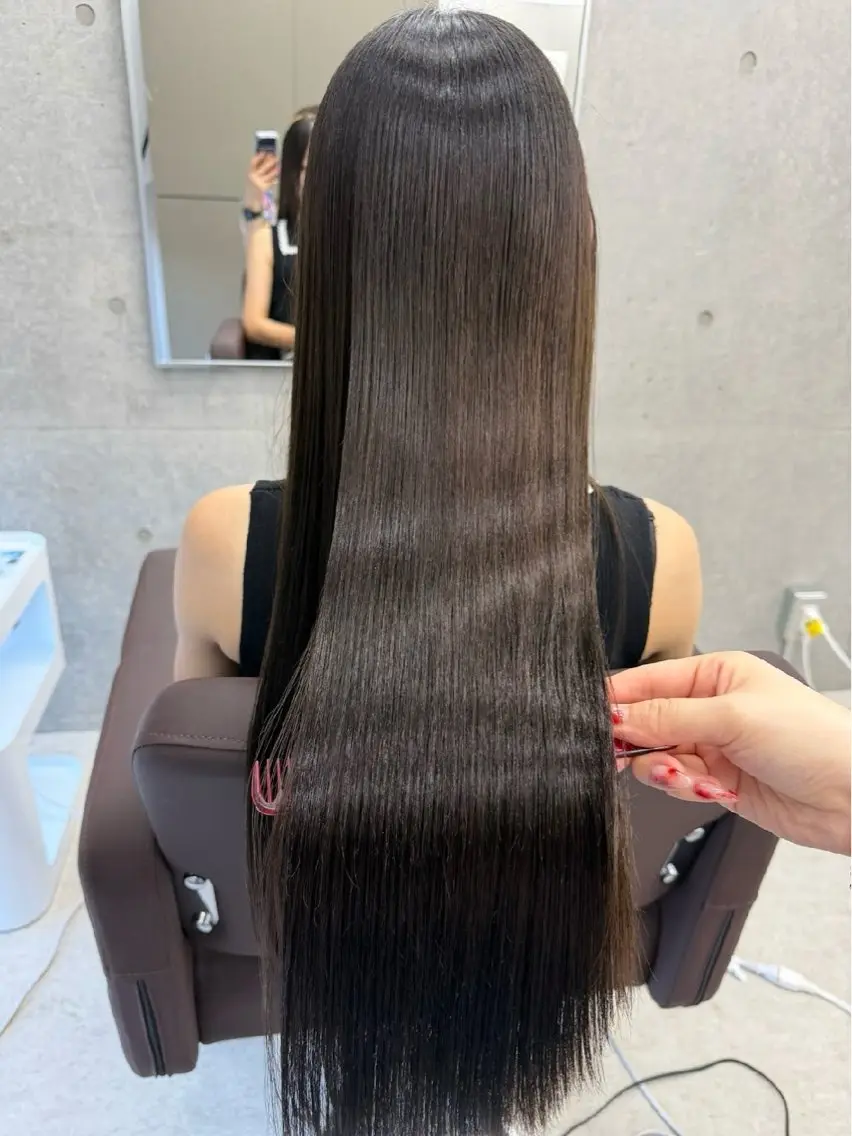 ロング 縮毛矯正 すずか /美髪矯正🪽🫧のヘアスタイル