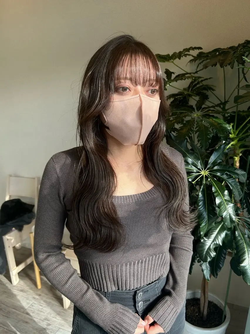ロング ヘアカラー トリートメント 🦖manami 🦖のヘアスタイル