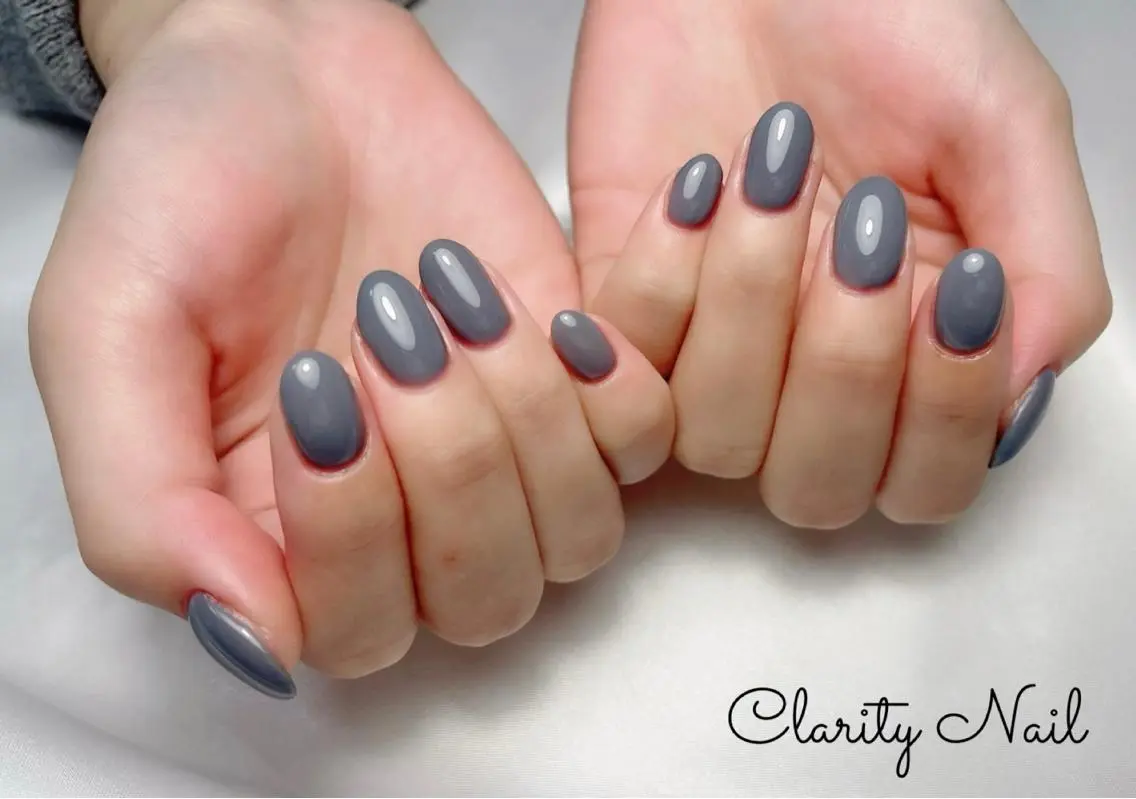 ネイル ワンカラーネイル ハンドネイル Clarity Nailのネイルデザイン