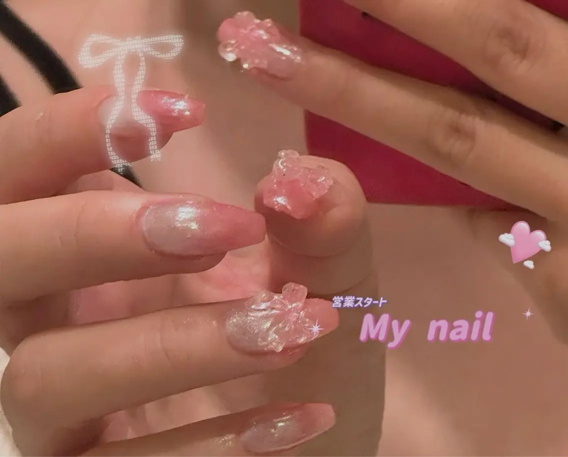 ネイル ハンドネイル ハンドケア 🍑 momo_nailのネイルデザイン