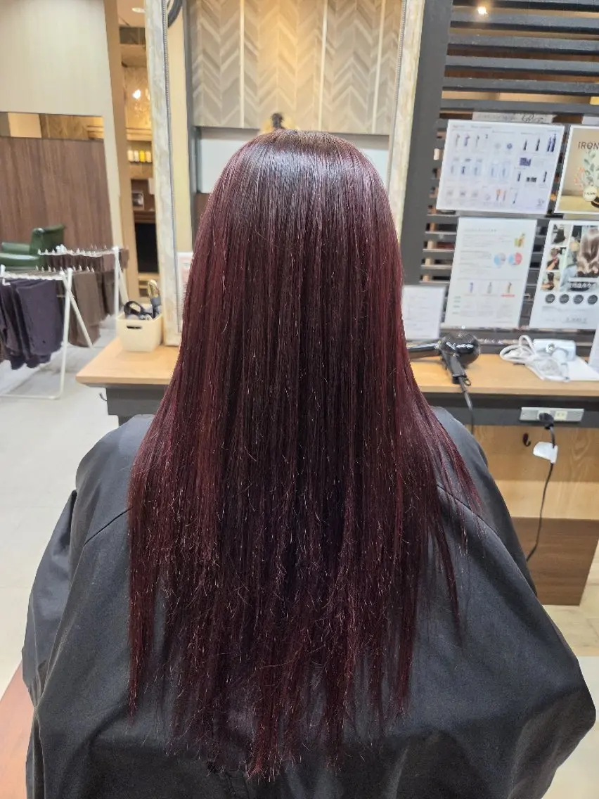 ロング ナカオ シュウヘイのヘアスタイル