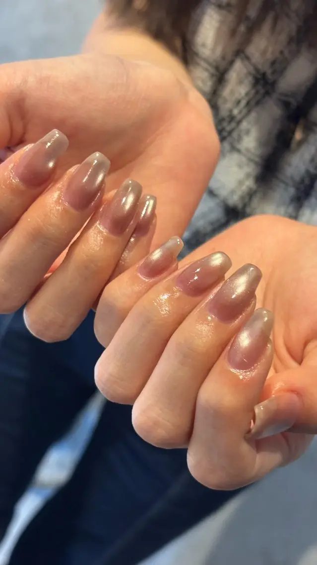 ネイル マグネットネイル シンプルネイル Umi Nail /Akariのネイルデザイン