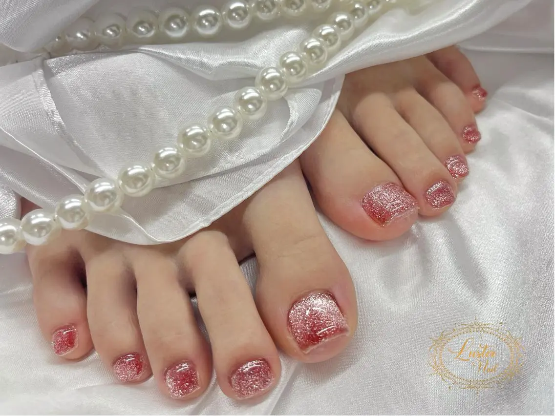 ネイル フットネイル 中川 弥矢花のネイルデザイン