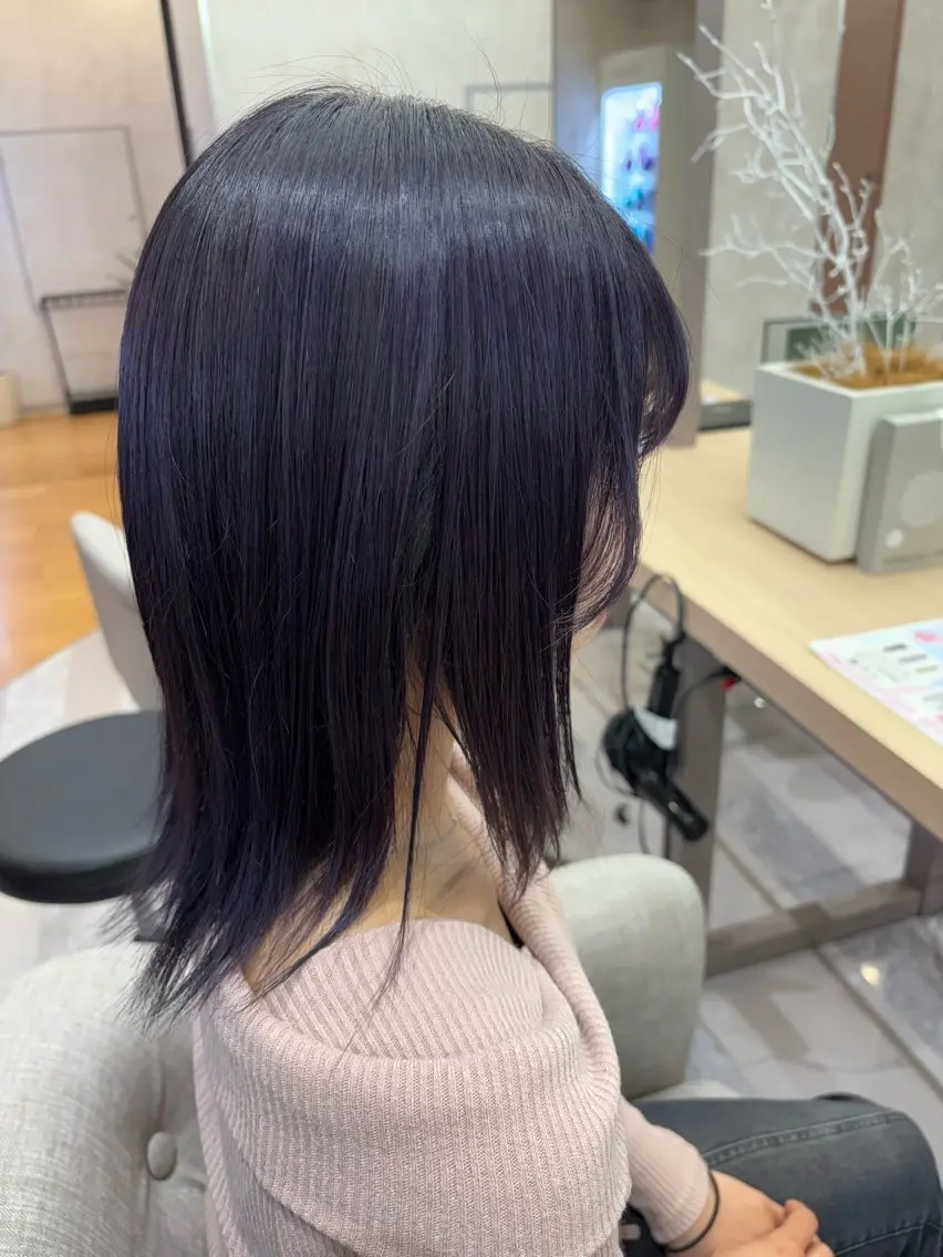【🍒カラーのついでに前髪など切りたい方へ🍒】カラー+顔周りカットの写真