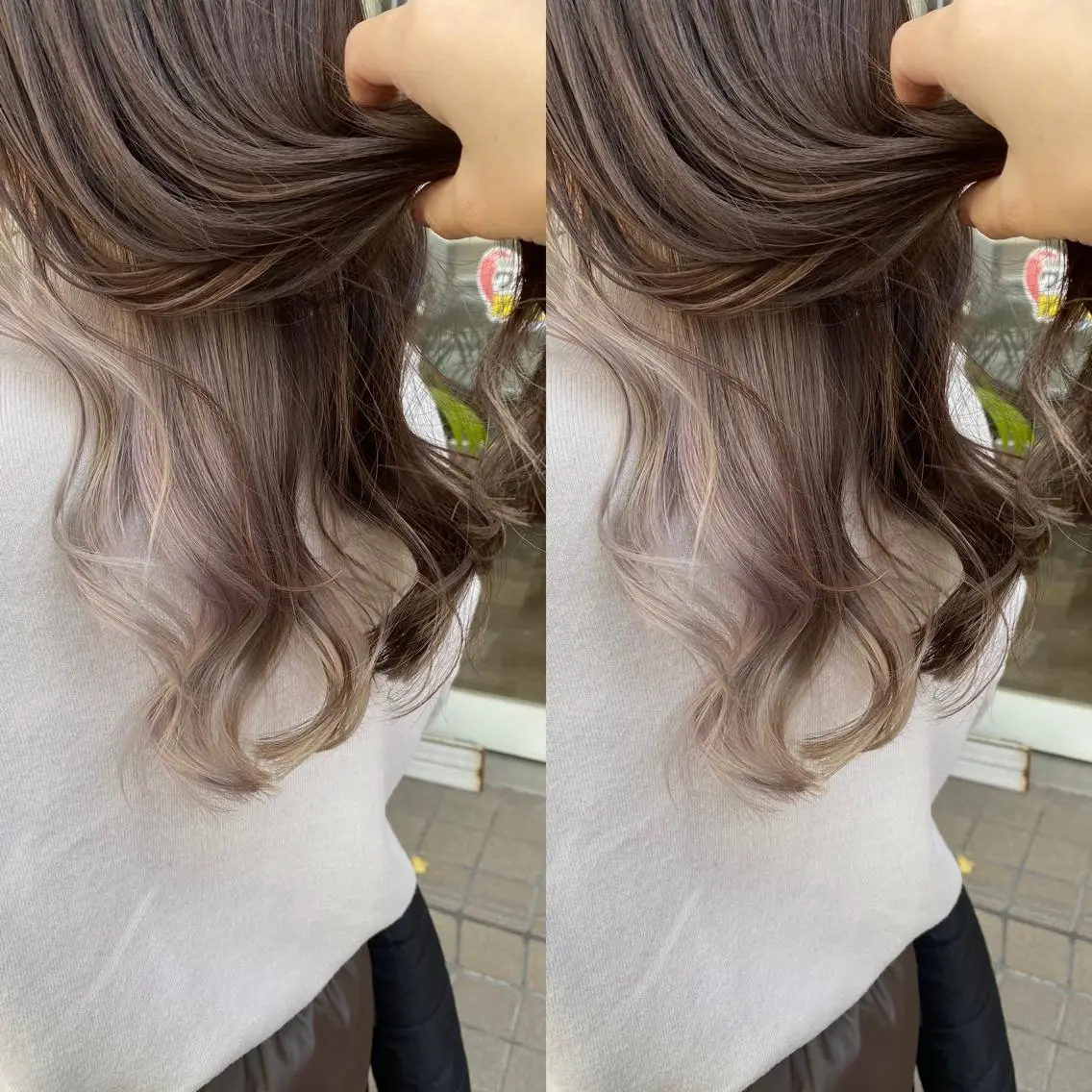 ロング 西元 亜由美のヘアスタイル
