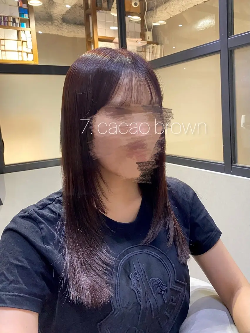 ロング ヘアカラー トリートメント 🫧髪質改善 🌼きさき🌼のヘアスタイル