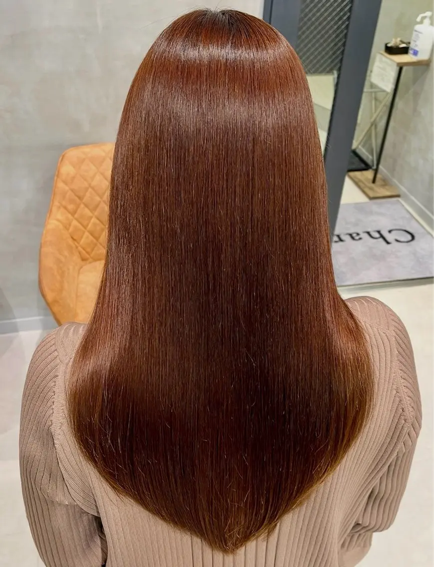ロング カラー ブラウンカラー ヘアカラー トリートメント 透明感カラー💎 アレンジ🩰Rimiのヘアスタイル