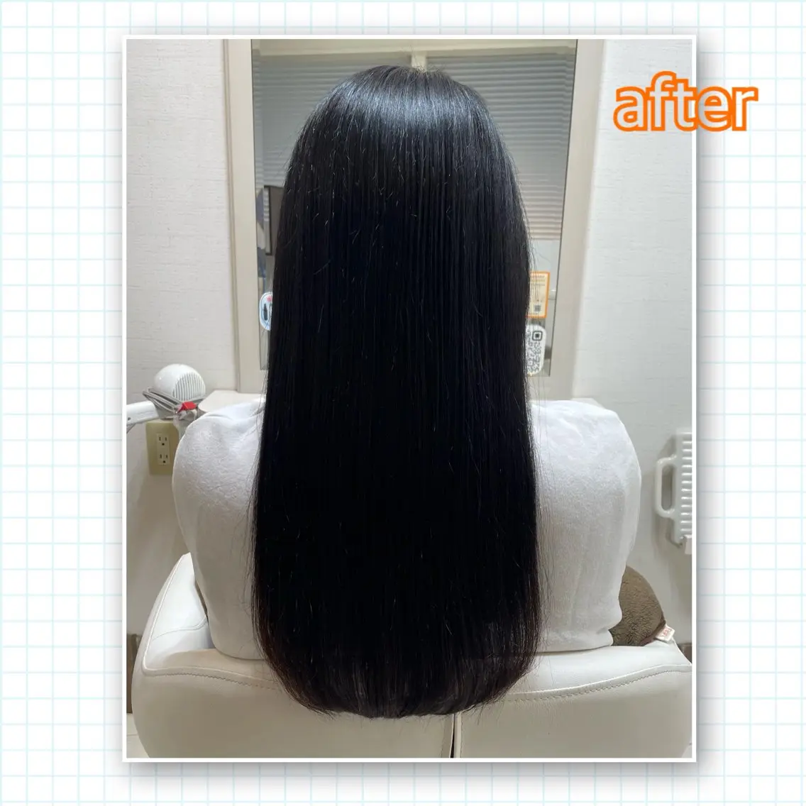 ロング アミーベル🧸🧡 本店✂️しおりのヘアスタイル