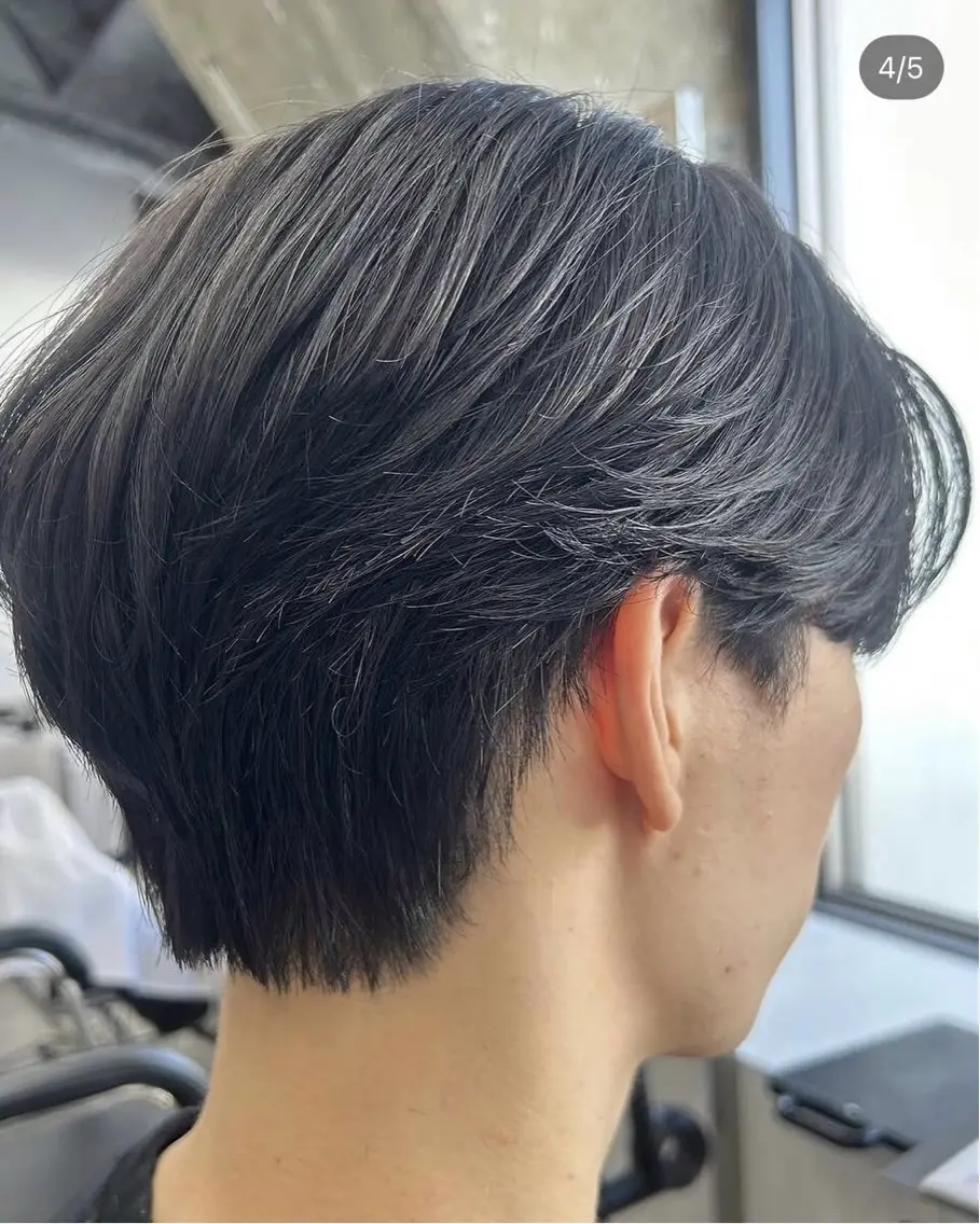 ショート メンズ カット メンズパーマ/長岡 坂口祥貴/店長のヘアスタイル