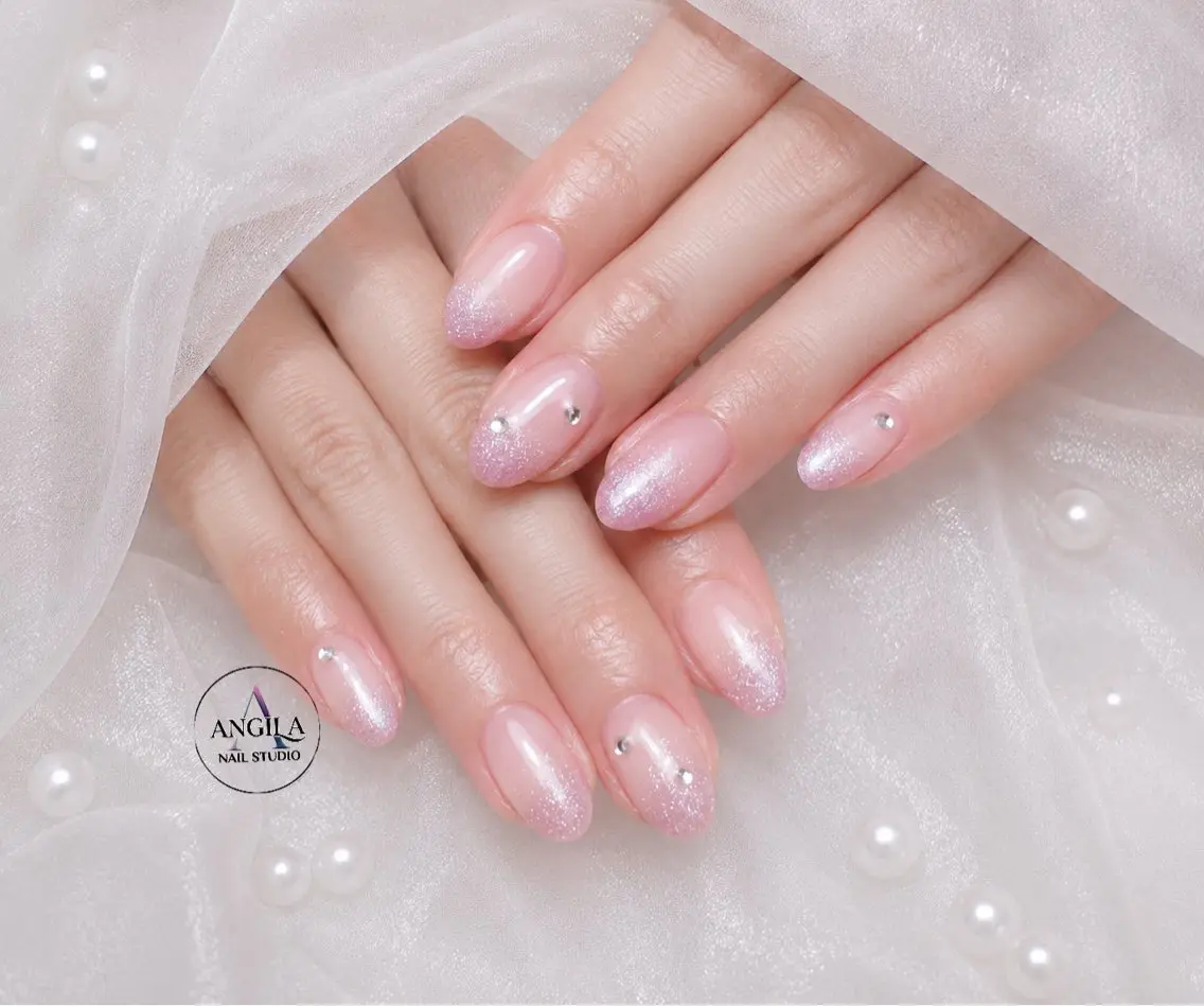 ネイル ANGILA ネイル¨̮S*Y*Kのネイルデザイン