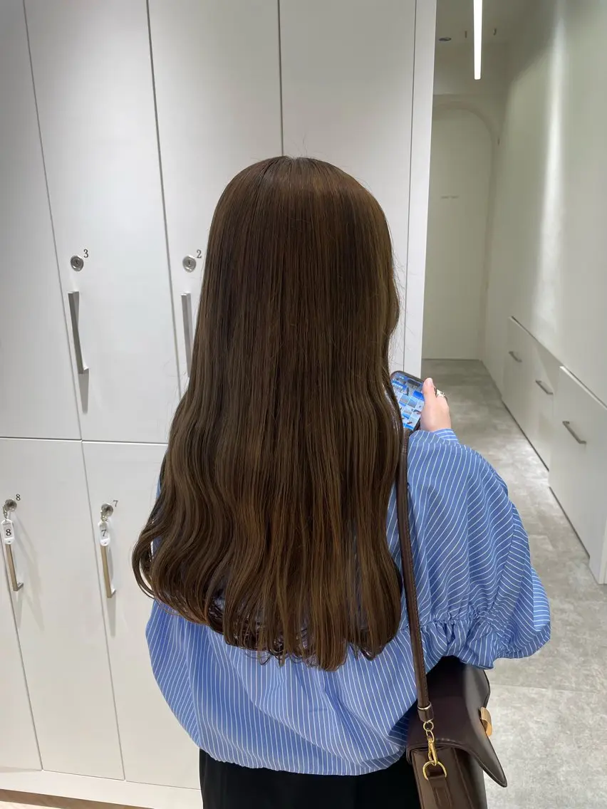 ロング カラー Parve Mix /頓宮 稚愛🤍のヘアスタイル