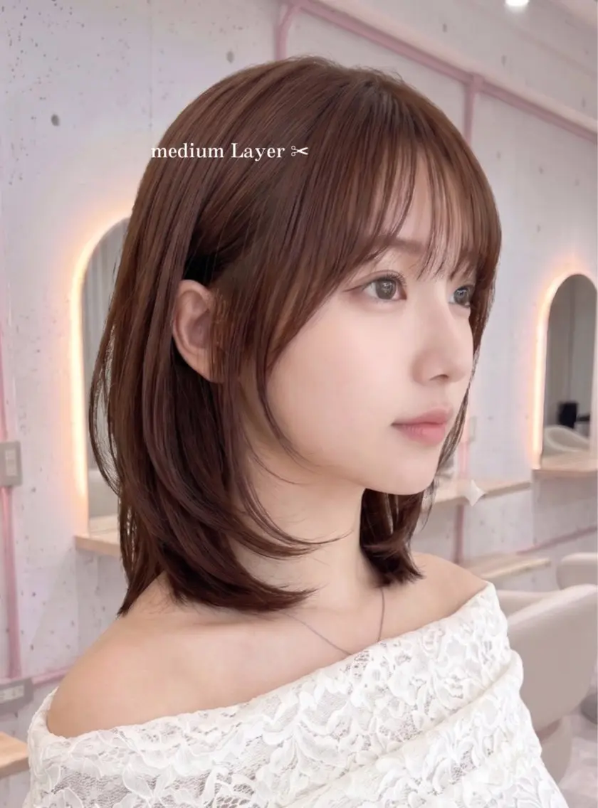 ショート カット トリートメント レイヤー×透明感🫧 髪質改善🪞春菜💎のヘアスタイル
