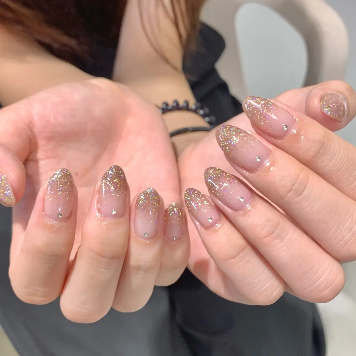 ラメグラデーション💫（オフなし）の写真