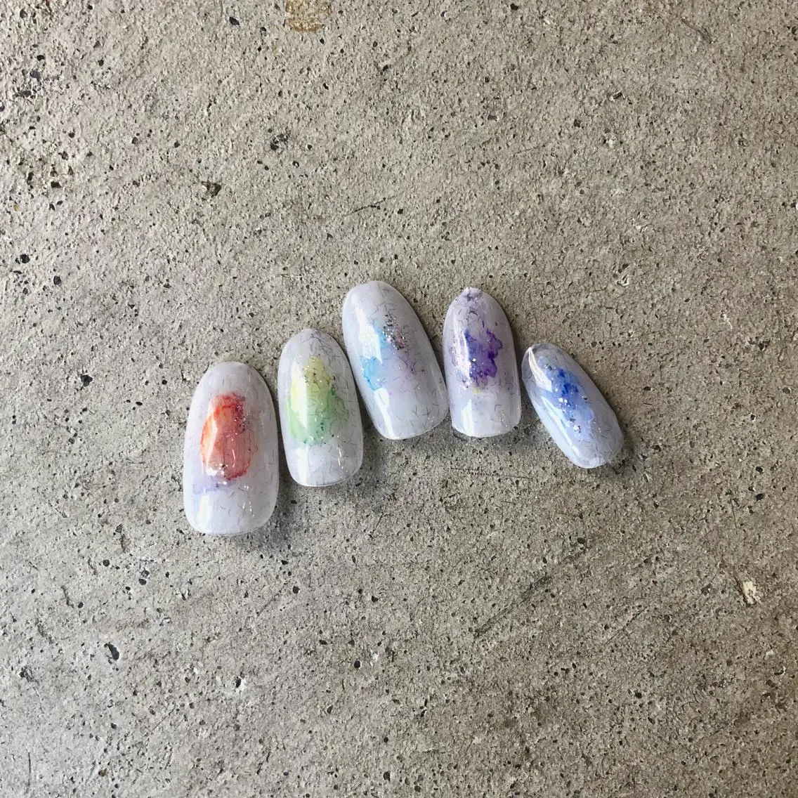 ネイル ニュアンスネイル TRAM-nail moriizumiのネイルデザイン