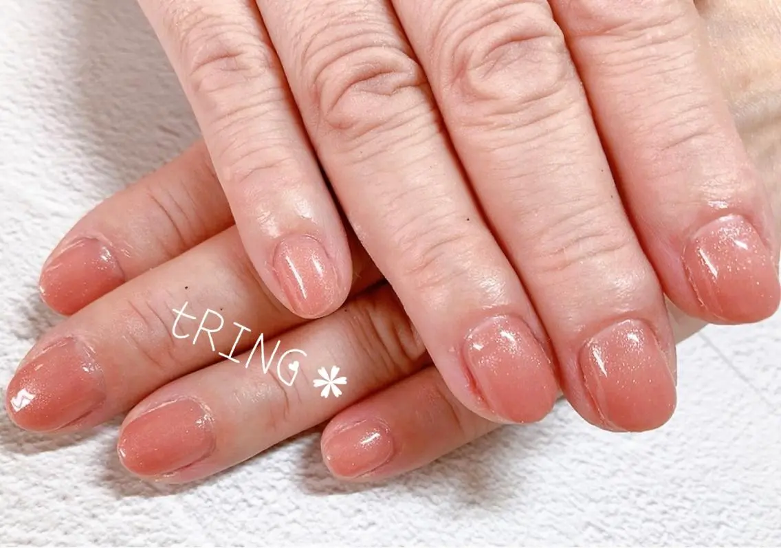 ネイル ハンドネイル tRING＊ しいの木台のネイルデザイン