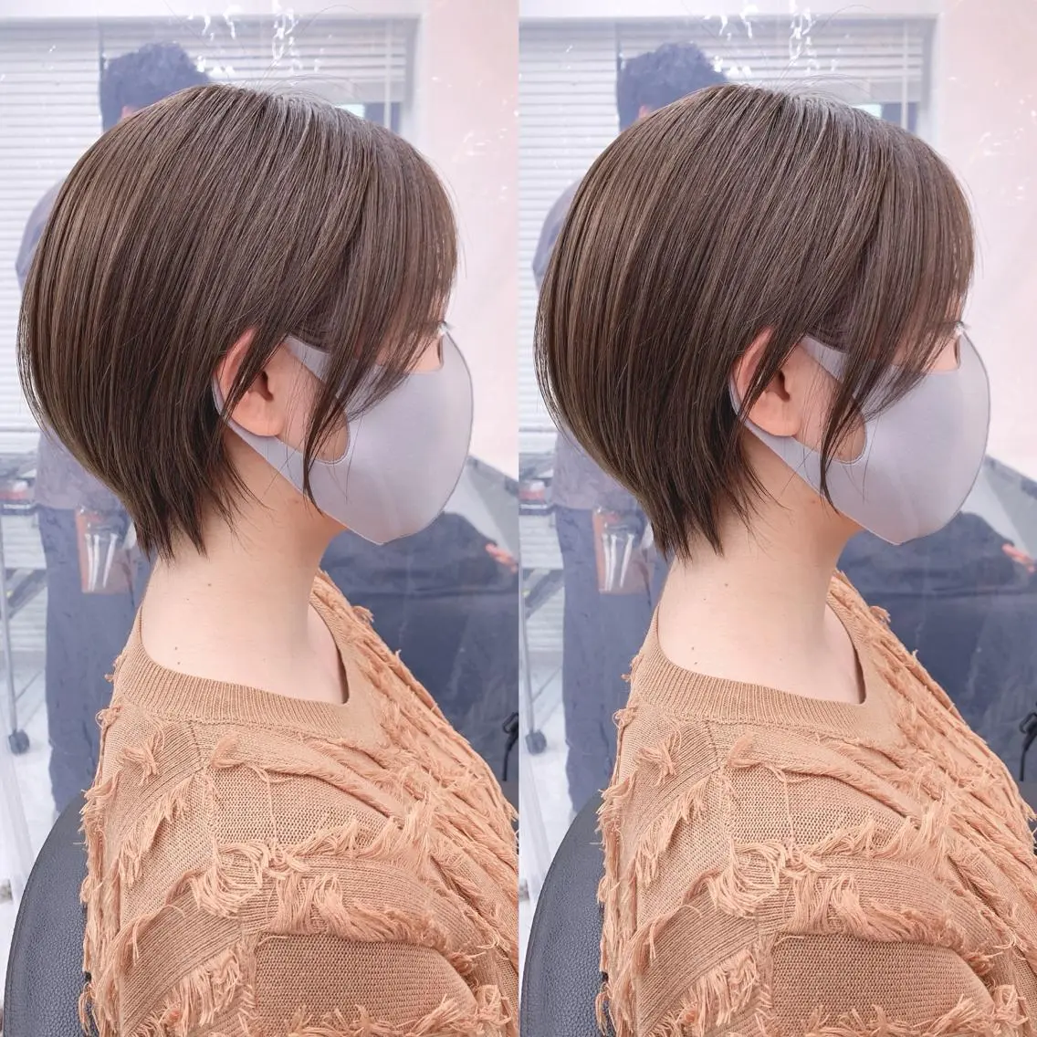 ショート カット ヘアカラー 🇰🇷韓国ヘア特化 ヒロキ🇰🇷のヘアスタイル