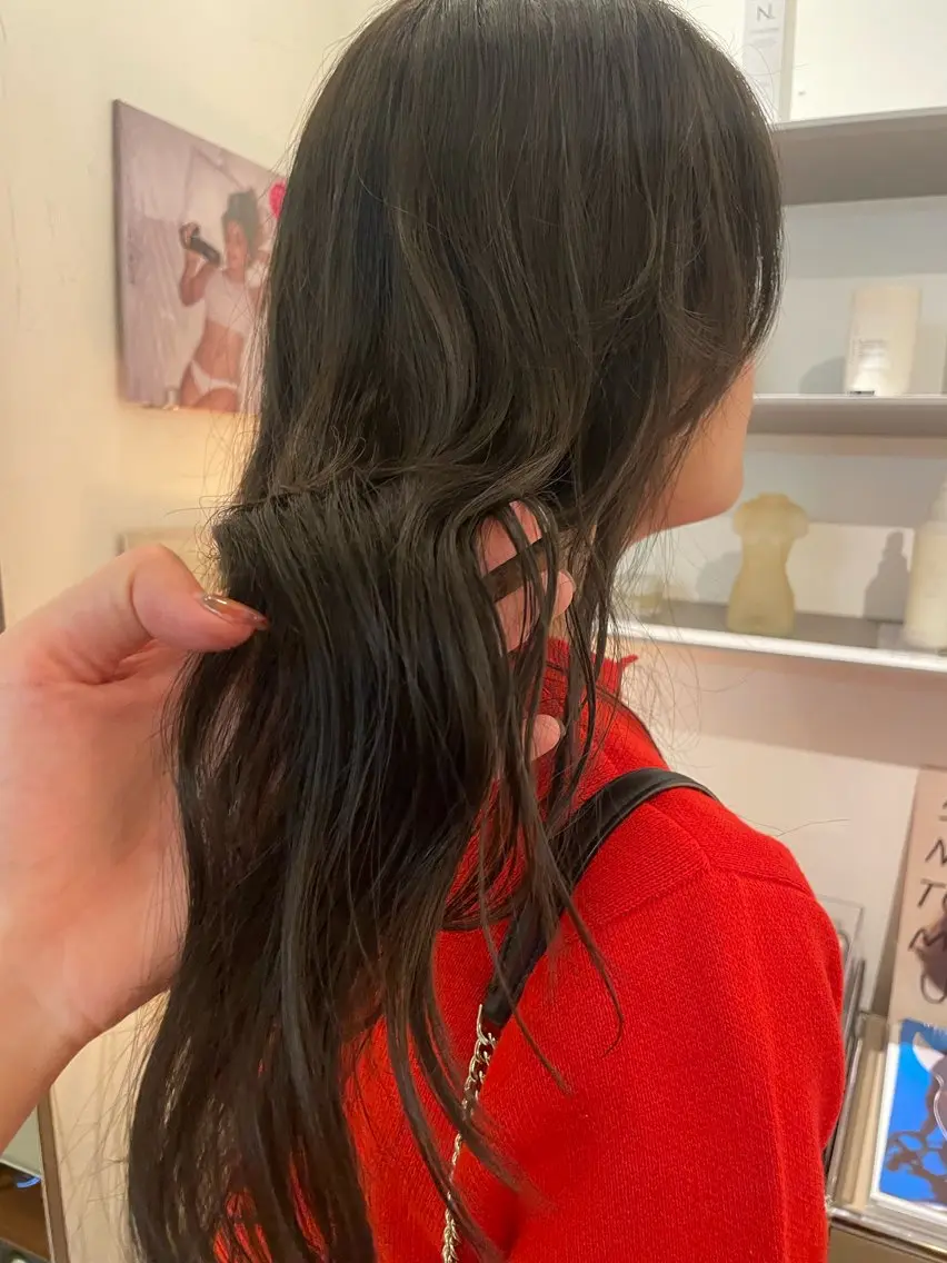 ロング HITOMI 福岡パーマのヘアスタイル