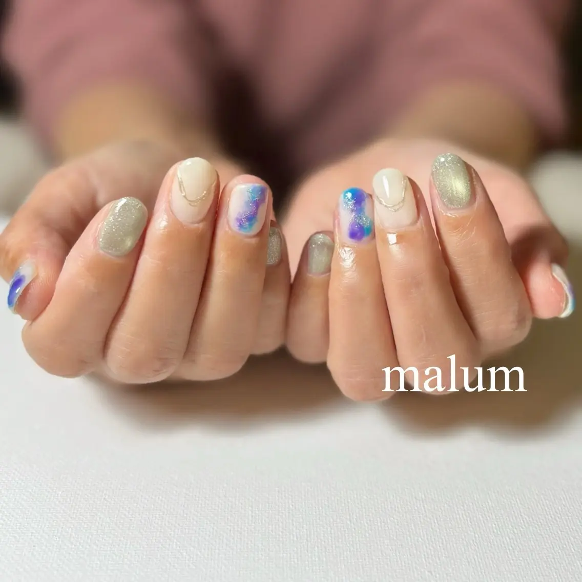 ネイル ハンドネイル malum nailのネイルデザイン