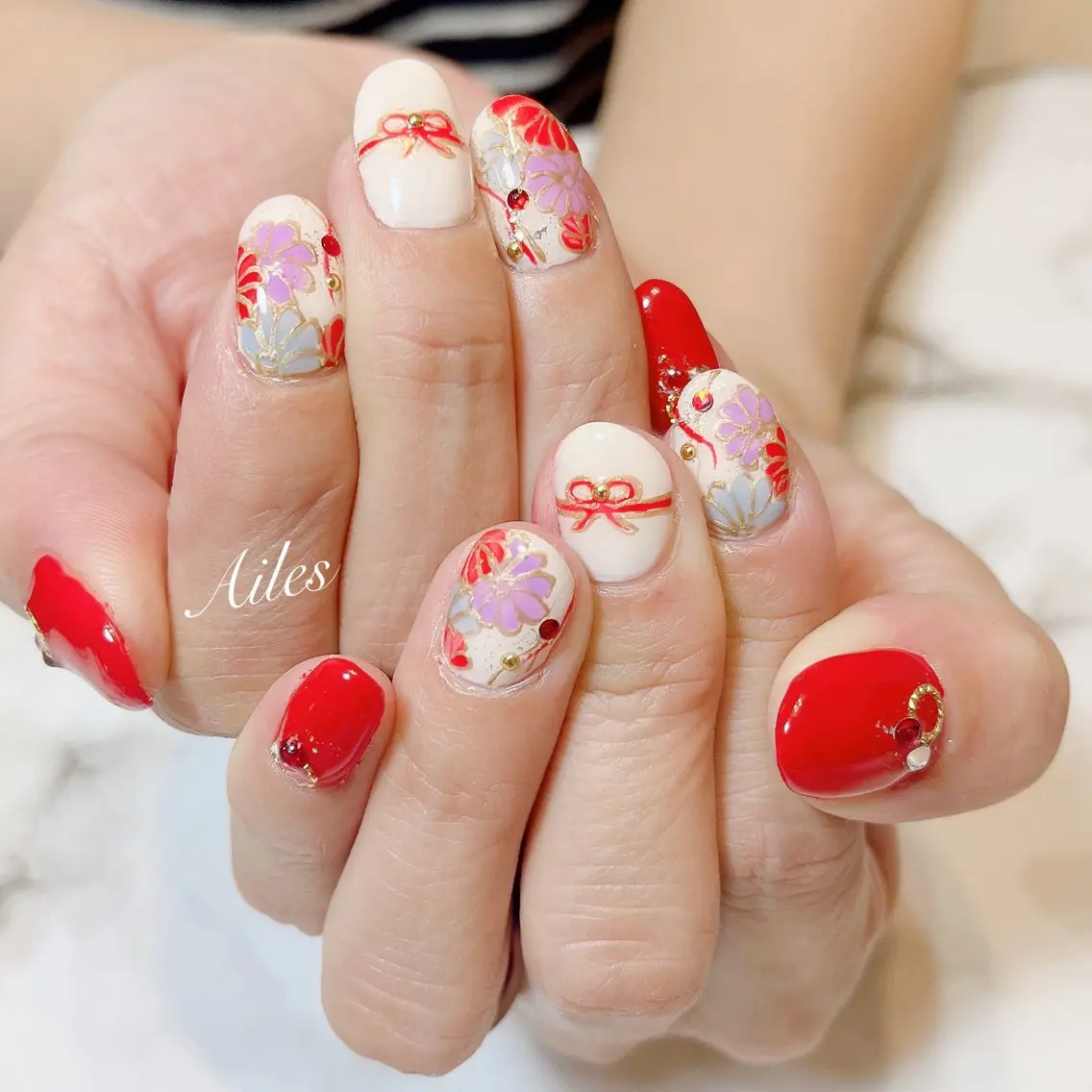 ネイル Ailes mayumiのネイルデザイン