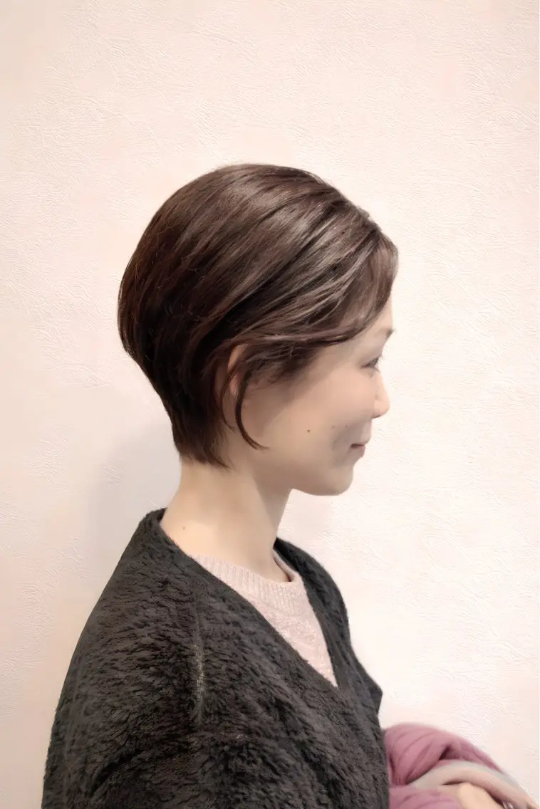 ショート ショートヘア カット 白崎 龍神のヘアスタイル
