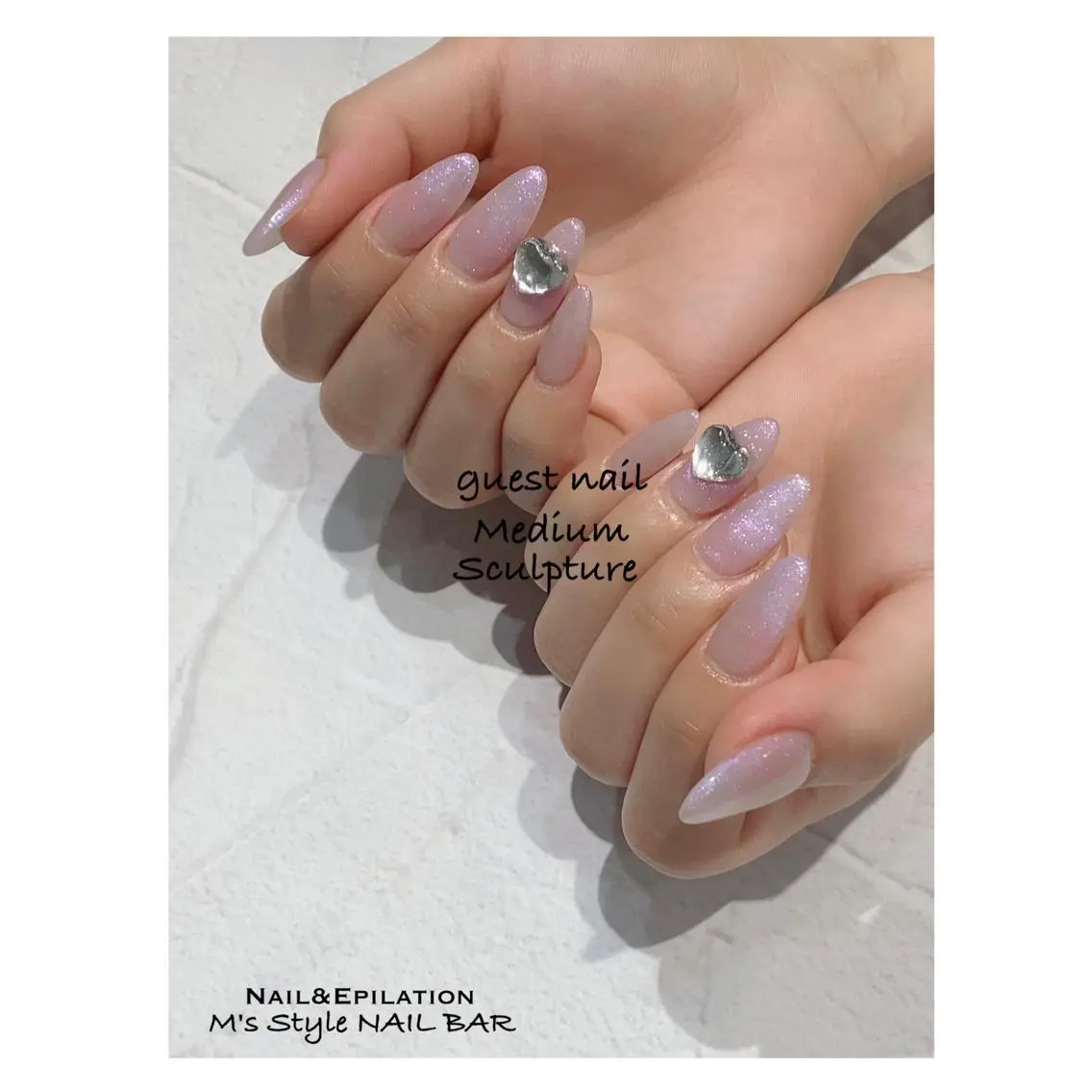 ネイル 成人式 韓国ネイル ロングネイル マグネットネイル ミディアムネイル ハンドネイル M's Style NAIL BARのネイルデザイン