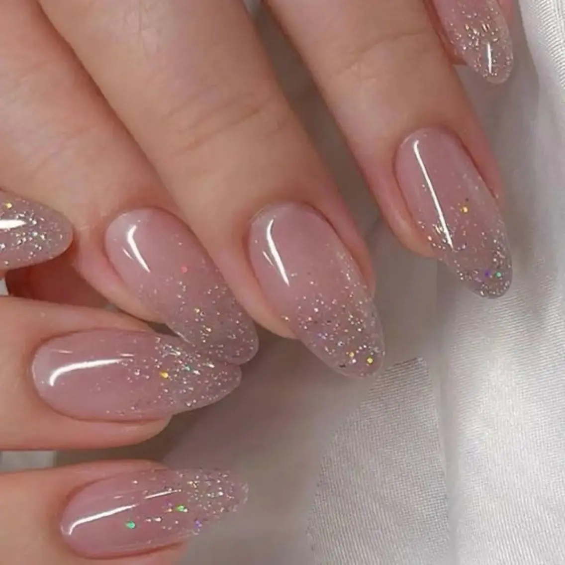 ネイル 長さ出し フレンチネイル グラデーション 卒業式 マグネットネイル ハンドネイル MIHANA NAILのネイルデザイン