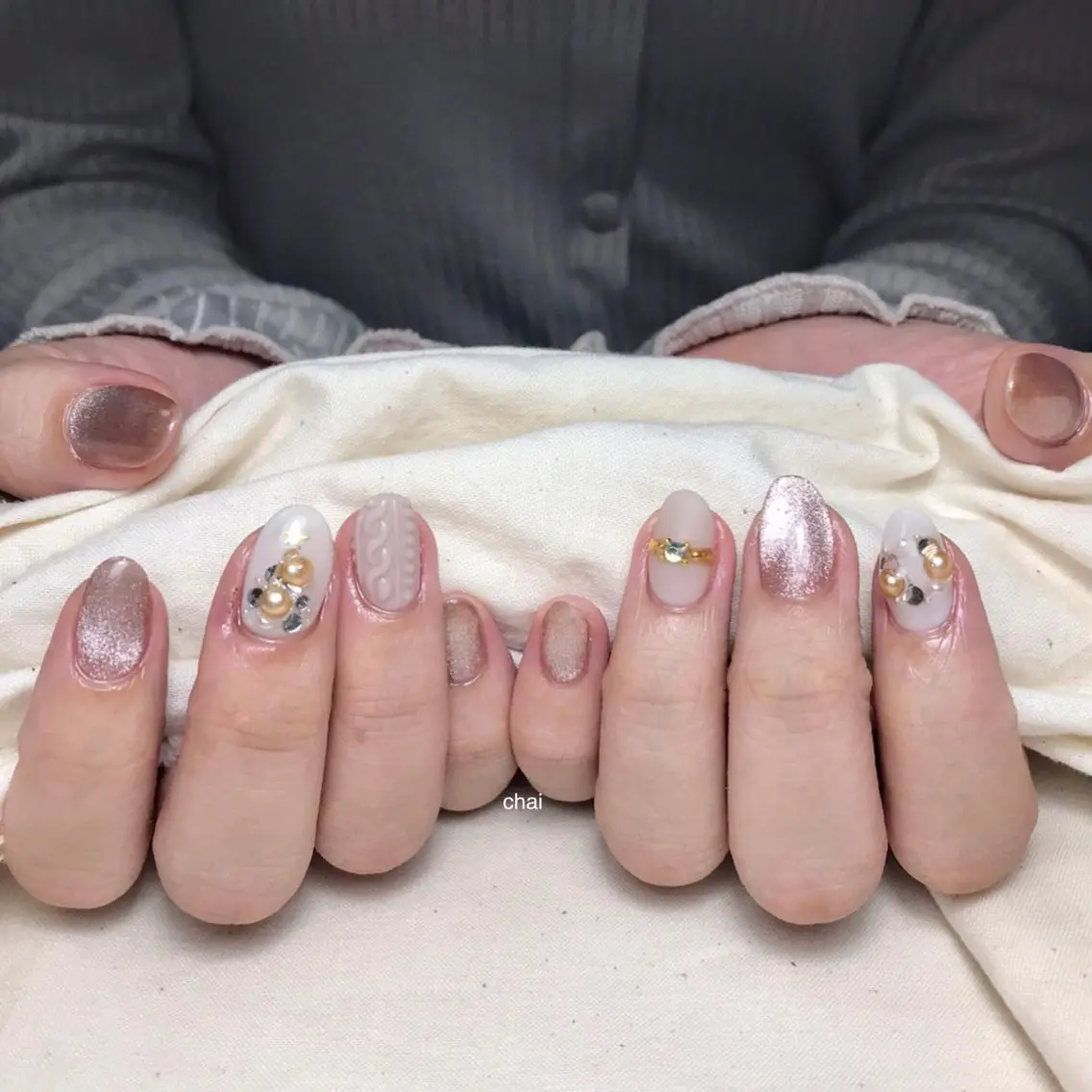 ネイル ハンドネイル chai nail _ai📍鶴橋/桃谷のネイルデザイン