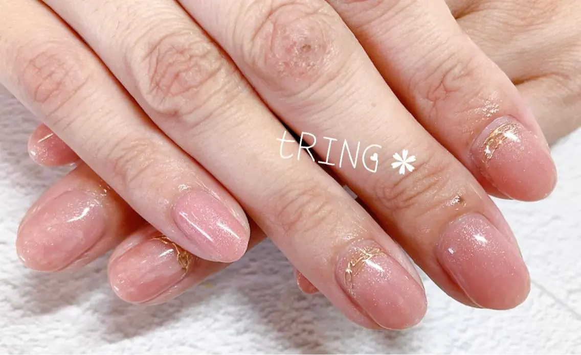 ネイル ハンドネイル tRING* しいの木台のネイルデザイン