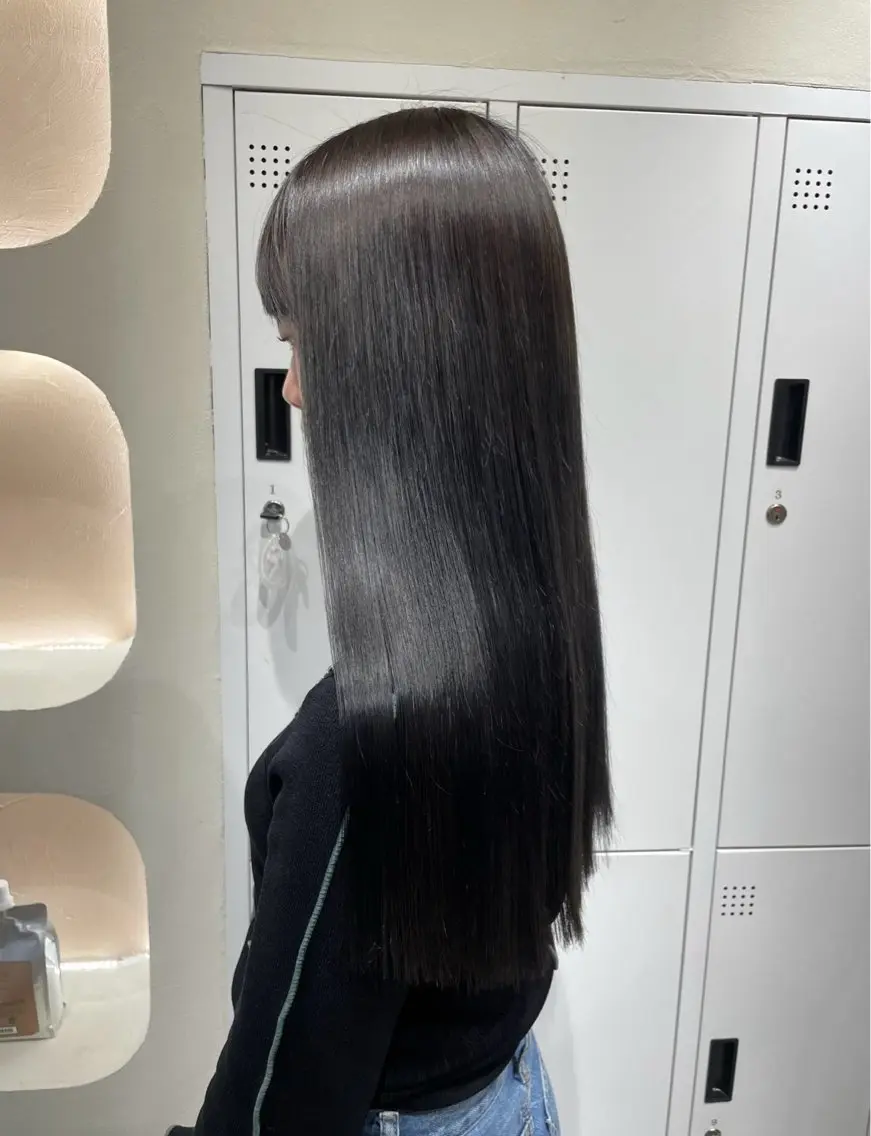 ロング カラー RAIRA 福岡韓国ヘア‧₊˚✧のヘアスタイル