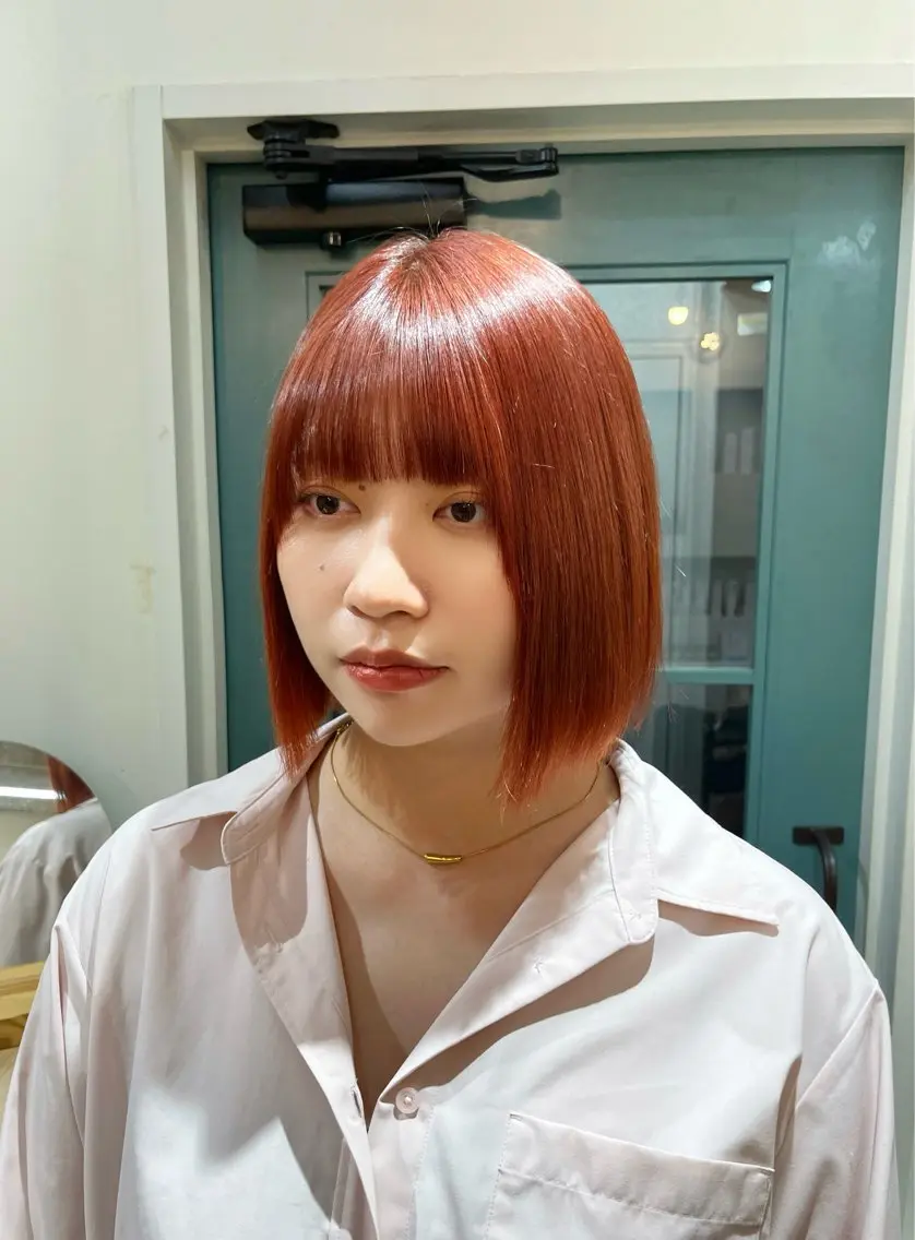 ショート カラー ヘアアレンジ ヘアカラー 【혁명】さら/사라: Korean🍀のヘアスタイル