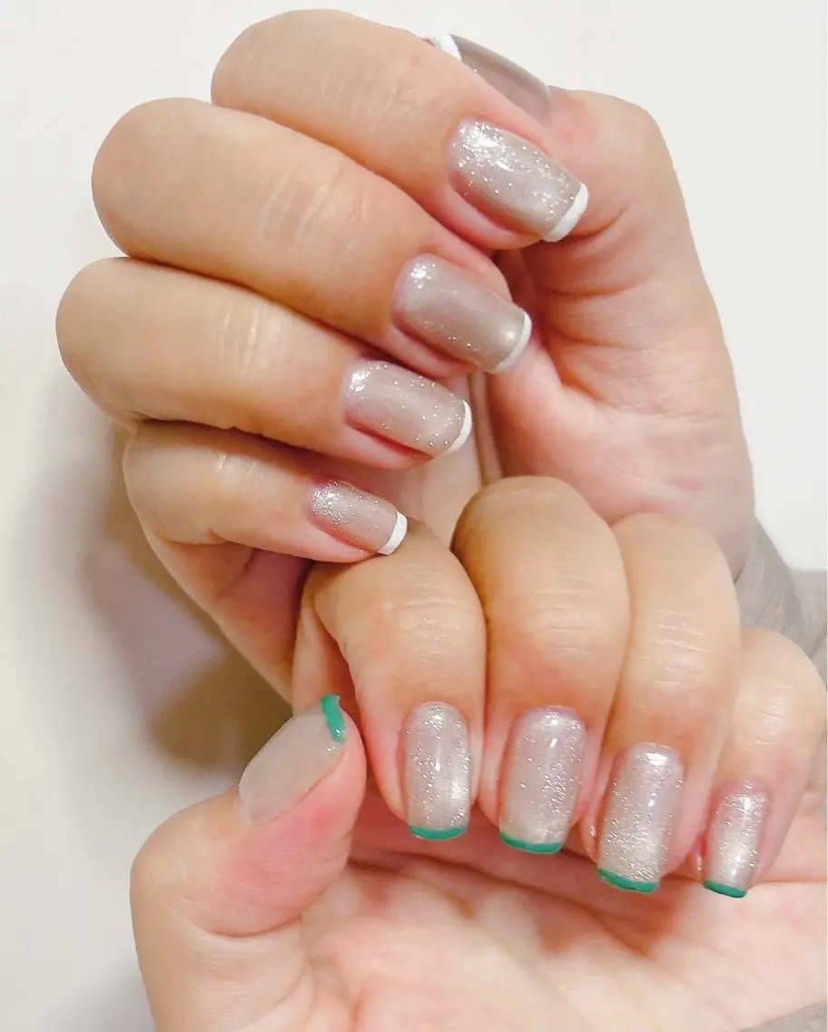 ネイル フレンチネイル MYu Beauty Salon YURIのネイルデザイン
