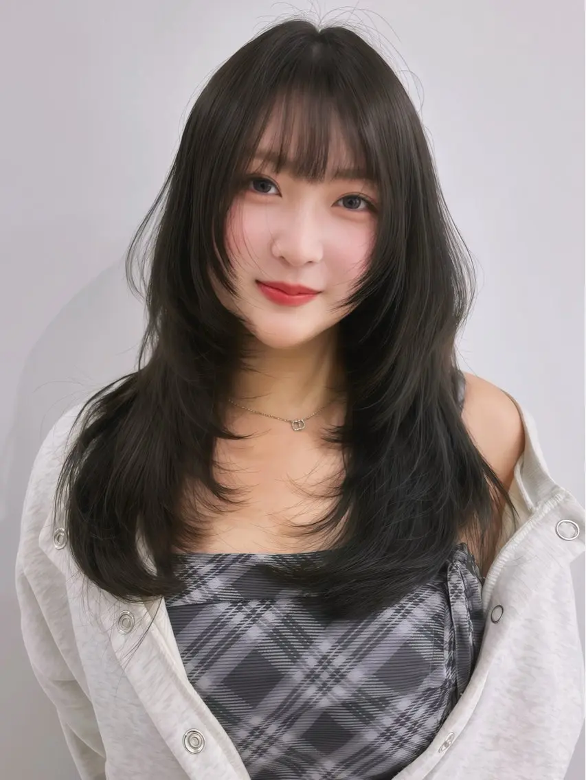 ロング カラー Miyu/モデル募集 /京都烏丸・四条大宮のヘアスタイル