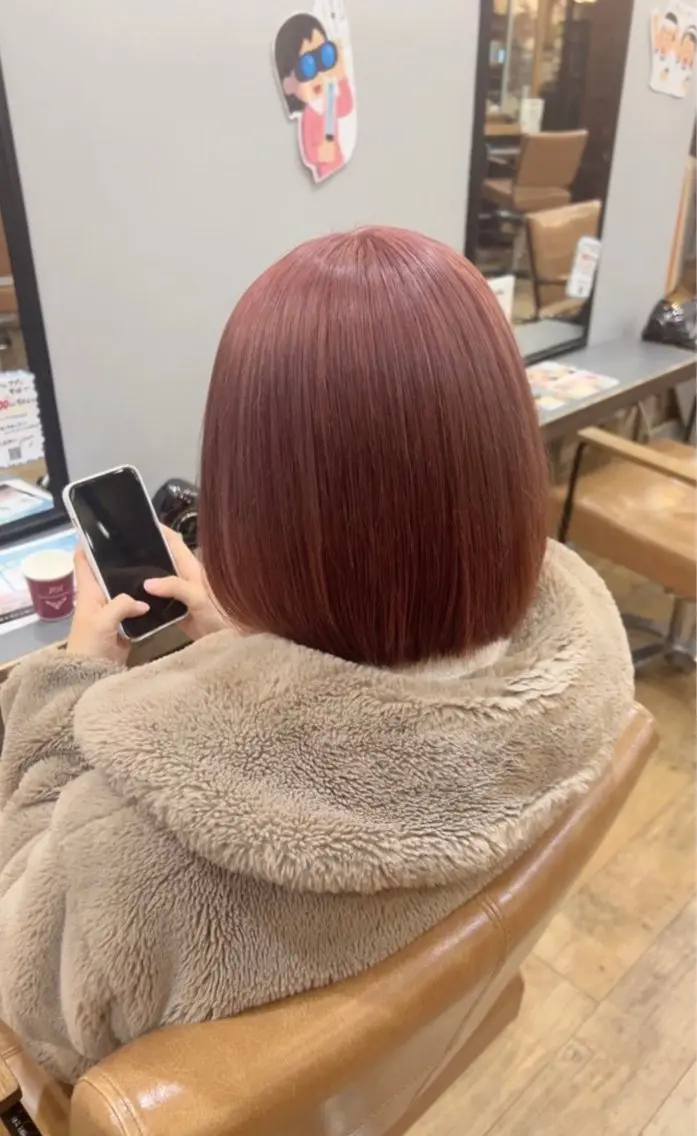 ミディアム カラー ヘアアレンジ SHIAN 立川 🍑すずかのヘアスタイル