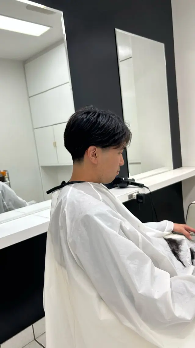 メンズ フェードカット 川津 由優暉のヘアスタイル