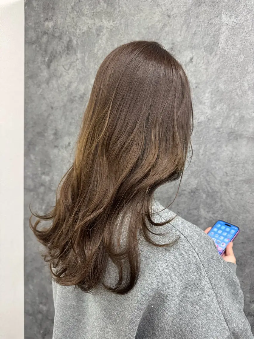 ロング 髪質改善メニュー 長井 美佐子のヘアスタイル