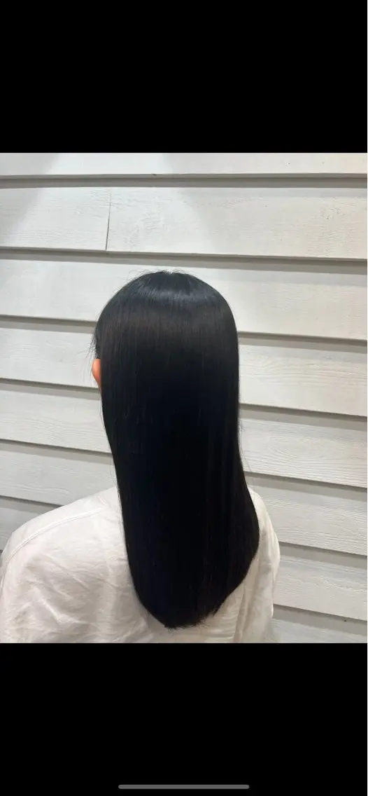 セミロング 縮毛矯正 縮毛矯正 🍀似合わせカット 🍀柳澤里玖のヘアスタイル