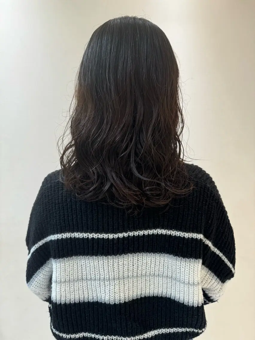 ロング パーマ 大庫 桜のヘアスタイル