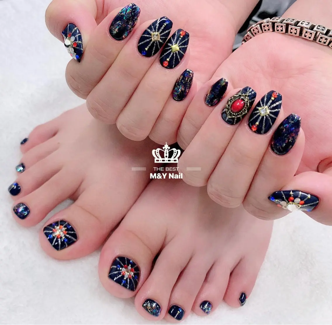 👣 ハンド&フットセット華やかコース【丁寧ケア込】当日のメニュー変更不可とさせて頂きます。の写真